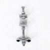 hot dip galvanized downlead double suspension clamp to tower for opgw cable