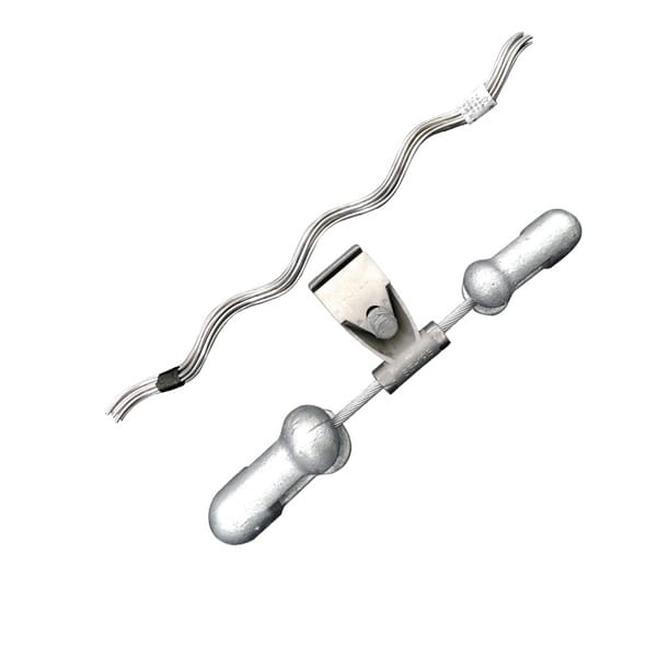 hot dip galavanized steel anti shock absorbing harmmer for opgw cable