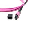 12 fibers mpo female truck cable om4