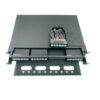 Top Selling 1U 96 Cores Sliding Drawer MPO MTP Patch Panel with 4 Cassettes OM3 24 Fiber