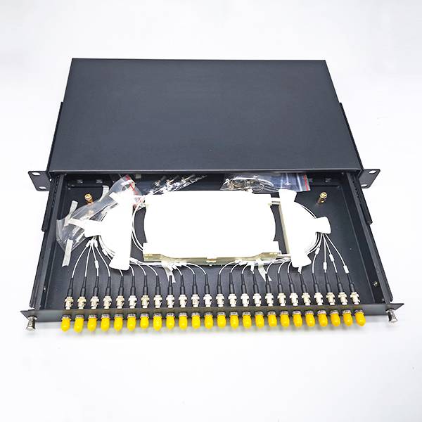 24 port st fiber patch panel
