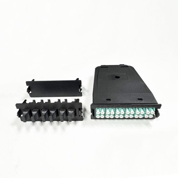 3U 288 Cores Vertical High Density MPO Cassette Patch Panel For QSFP 40G SR4 MPO Cable