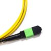 8 Fiber MPO Patch Cord G657A2 IL 0.35dB Elite Low Loss SFP+ 100G