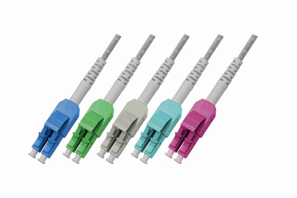 lc upc connector kits 3.0mm duplex unibtoot for sm fiber optic cable termination with switch polarity, 9/125um
