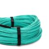 MPO To FC 4 Fibers Fanout Patch Cord 100M OM3 Multimode Aqua Cable