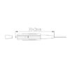 MU Connecctor 0.9mm Boot With 1.25mm Ceramic Ferrule, SM, Length:39mm