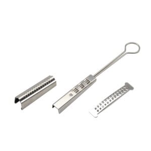 Stainless Steel Fiber Drop Wire Clamp Odwac For Round Fiber Optic Cable, 500pcs Pack