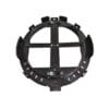 Round Shape Plastic Aerial Pole Wall Mount Cable Storage Bracket , Store12meter Long Cable Diameter 10mm