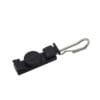 open hook s type ftth cable drop clamp, abs body, ss hook, 1.3kn breaking load
