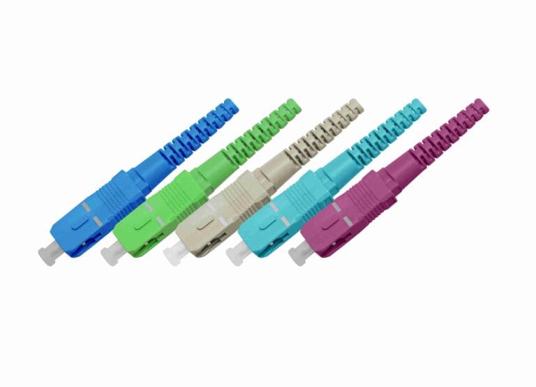 SC Connector Fiber Optic for FTTH Flat Drop Cable 2x3mm