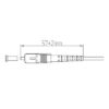 SC connector 2mm 3mm size