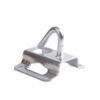 Galvanized Steel Wall Pole Bracket With Hook