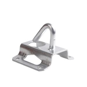 Galvanized Steel Wall Pole Bracket With Hook