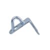 wall mounting angled hook bracket in corner with tension clamps, s type fastener, suspension clamps, breaking load 2.5kn
