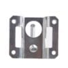 Galvanized Steel Wall Pole Bracket With Hook
