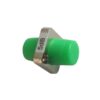 fc/apc 10db attenuation in single mode fiber, green dust caps, square body zinc alloy, fixed attenuator