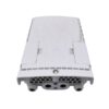durable outdoor fiber distribution box load with 24 sc adapters, fiber pigtails, wall mount, white abs