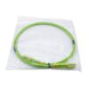 200ge duplex om5 lc lc fiber patch cord wtih clip, 850nm green housing and boot, lszh 50/125um fiber core