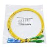 sc e2k patch cord single mode duplex 2mm 3 mts yellow g657a1 lszh zip cord