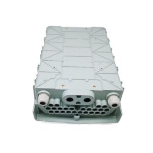 4 buckles gray outdoor fiber distribution cabinet ip65 wall mount, suitable for 1x16 sc splitter, 2x32 lc splitter