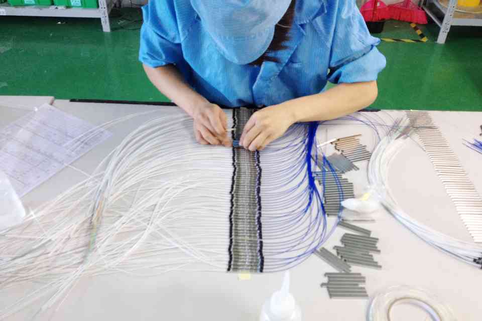 11. put on loose tube and steel tube