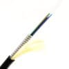 8 core armored fiber optic patch cable lc upc lc upc singlemode g.652d pvc blue sheath, 15 mts