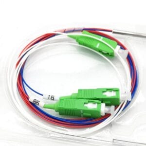 unbalanced splitter fbt fiber couper 15%:85% 1×2 sc connectors