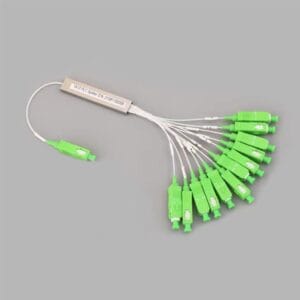 fiber optic ribbon splitter 1x12 mini plc signal unbalanced