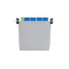 lgx plc splitter 1x16, sc upc connectors blue color, 1mts, input apc green coupler, output blue couplers with number mark