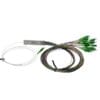 ftth 1 16 splitte for single mode fiber g.657, lc/apc connectors green, 20pcs/box foam pack