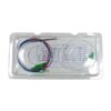 1×2 fiber splitter fbt 30 70 with sc apc connectors 1.5m g657a1 corning fiber
