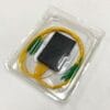 cassette splitter 1x64, lc apc connectors 3.0mm yellow input and output fiber pigtails, 1pc/box pack