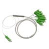 passive fiber splitter with connector 1×8 sc apc single mode g657a1