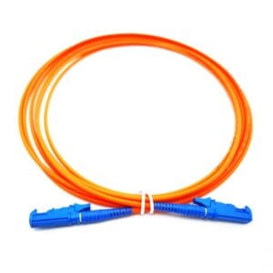 r&m patch cord e2000 to e2000 3m single mode simplex om2 50/125um, 3.0mm