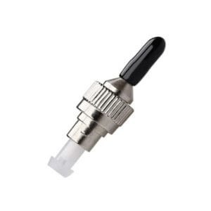 hybrid adapter with 2.5mm to 1.25mm cermic sleeve, metal, simplex