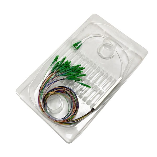 ftth optical fiber splitter 2×24 sc fc lc st connectors