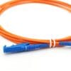 r&m patch cord e2000 to e2000 3m single mode simplex om2 50/125um, 3.0mm