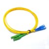 sc e2k patch cord single mode duplex 2mm 3 mts yellow g657a1 lszh zip cord