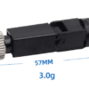 field installable fc fast connector for ftth drop cable 2x3mm, 57mm length
