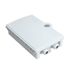 fiber optic cable termination box with 2 cable glands pg13,pre terminated with 2 sc apc adapters and pigtails