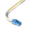 90 degree fiber patch cable sc lc fc st, single mode fiber & multimode, bend boot 2.0mm 3.0mm soft cable