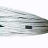 2 cores armored st sc multimode patch cord, mm duplex slzh 30m gray with stainless steel spiral tube for outdoor ruse