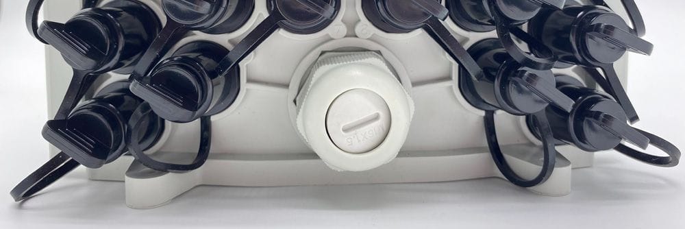 Fiber Distribution Box cable ports 1 cable gland