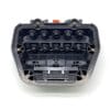 outdoor wall mount fiber splice box for 1x2 coupler +1x8 splitter, 10 mini sc ports, ip65 protection