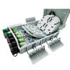 fttx ftth 16 port fiber splitter box for 48 cores single fiber splicing,with fast connector waterproof plugs