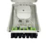 fiber optic splitter box preterminated 16 mini sc connectors and splitters, otudoor pole mount use