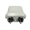 8 ports white plastic fiber splitter distribution box for fiber optic cable, 16 ports are optional