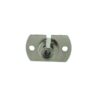 fiber optical cable connector adapter d4, oval shape, smf & mmf, simplex, female to female, red caps