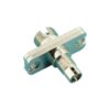 din to fc adapter, simplex, metal, rectangle, female to female