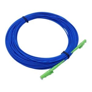 E2000 to E2000 APC Patch cord blue SM